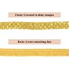 Sewing Sequin Trim 0.9 Inch 4 Row, 25 Yards Glitter Sequin Ribbon Metallic Stretch Bling Strip DIY Craft Decoration - 4 of 4
