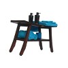 DecoTeak® Satori® 28" Teak Wood Shower Bench with Shelf in Woodland Brown Finish - 3 of 4