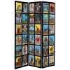 6" Double Sided Rider Waite Tarot Canvas Room Divider - Oriental Furniture - image 3 of 3