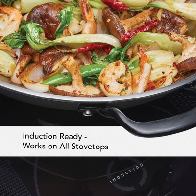 KitchenAid 15-Inch Stainless Steel Induction Wok with Handles
