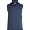 Lands' End School Uniform Men's Sweater Fleece Vest - 3 of 3