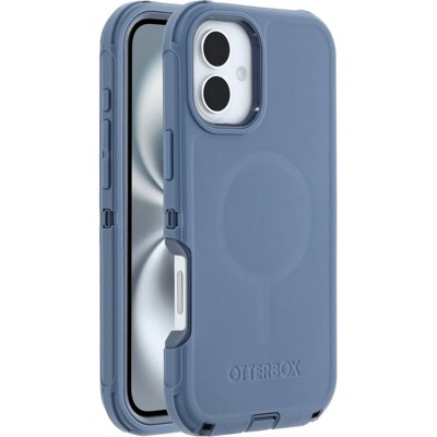 OtterBox Apple iPhone 16 Plus Defender Series Pro for MagSafe Case- Baby Blue Jeans - Thumbnail 3