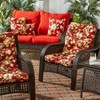 Kensington Garden 2pk 17"x17" Square Outdoor Throw Pillows - 4 of 4