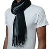 Alpine Swiss Mens Plaid Scarf Softer Than Cashmere Scarves Winter Shawl - 4 of 4