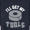 Men's - Instant Message - I'll Get My Tools Graphic Fleece Sweatshirt - 2 of 4