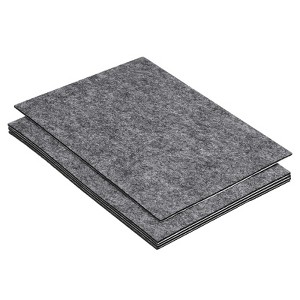 Unique Bargains Square Soft Adhesive Non-slip Anti-scratch Furniture Lamp Base Felt 5 Pcs - 1 of 4