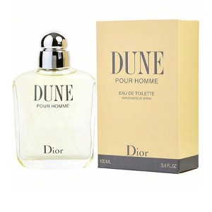 Dune By Christian Dior Men Edt Spray 3.4 Oz Cassis, Fig Leaf, Basil, Sage, Fig Wood Bark 1997 Daytime Perfume - 1 of 1