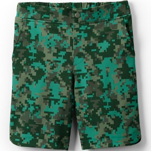 Lands' End Kids Pattern Active Shorts - 1 of 2