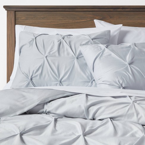 Pinch Pleat Duvet Cover Sham Set, What Exactly Is A Duvet Cover