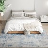 HOMCOM Machine Washable Area Rug, Non-Slip Traditional Flower Print Floor Carpet for Living Room, Bedroom, Dining Room - 2 of 4