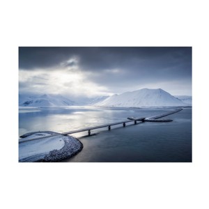 Trademark Fine Art Andrea Auf dem Road in Iceland Canvas Wall Art - 1 of 4