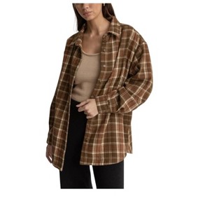 Women's Flannel Oversized Shirt - Rhythm. - 1 of 2