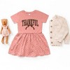 Varsity Thankful Coquette - Toddler Graphic Dress and Infant Dress - 2 of 3