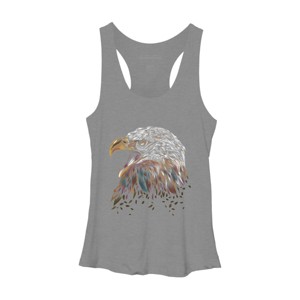 Women's Design By Humans WILD EAGLE By Dandingeroz Racerback Tank Top - 1 of 3