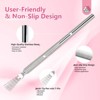 SAVILAND Pro 7-Pin Liner Brush - Ultra-Thin Stainless Steel w/Bendable Tips for Spider Gel & Salon Art. - 3 of 4