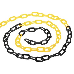Unique Bargains Adjustable Crowd Control at Driveway Plastic Chain Barrier with Snap Hook - 1 of 4