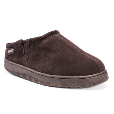 MUK LUKS Men's Matt Printed Berber Suede Clog