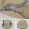 Anna-Kaci Wide Brim Outdoor Hat with Mesh Ventilation Snap-Up Sides and Chin Strap for Hiking, Beach, Travel, and Sun Protection - 4 of 4