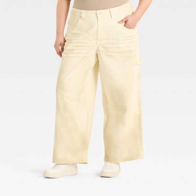 Women's Mid-Rise Wide Leg Jeans - Wild Fable™