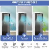 Portable Air Conditioner 8,000 BTU, Cools Rooms Up to 350 Sq. Ft, Dehumidifier, Fan, Sleep Mode, Remote Control, Quiet AC Unit with Window Mount Kit - 2 of 4