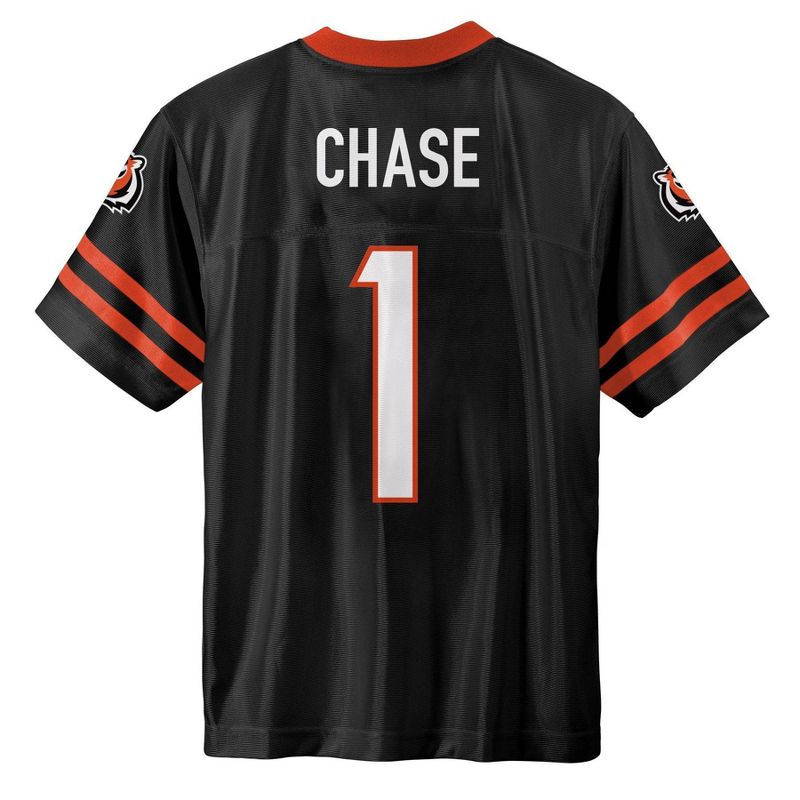 NFL Cincinnati Bengals Boys&#39; Short Sleeve Chase Jersey, 3 of 4