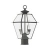 Livex Lighting Westover 2 - Light Post Light in  Charcoal - 2 of 4