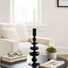 Glass Taper Candle Holder - Modern Decorative Candlestick for Home, Office, Bedroom & Living Room - Elegant Tall Contemporary Accent Decor - 3 of 4