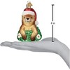 Old World Christmas Glass Blown Ornament for Christmas Tree, Santa Groundhog - 4 of 4