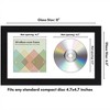Americanflat CD Frame - 6.5x12 For CD & Album Art Display - Black - 2 of 4