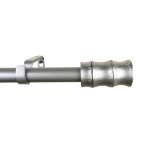 Urbanest 1-inch Diameter Bamboo Adjustable Single Drapery Curtain Rod - 1 of 4