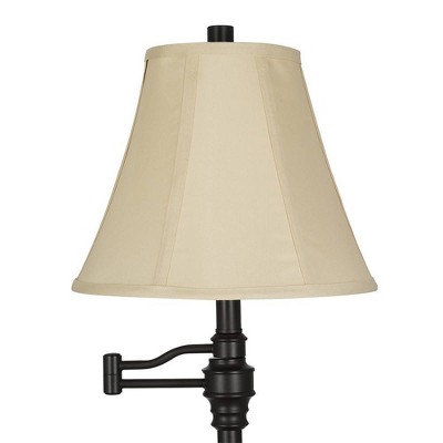 27" Swing Arm Table Lamp Bronze  - Cresswell Lighting