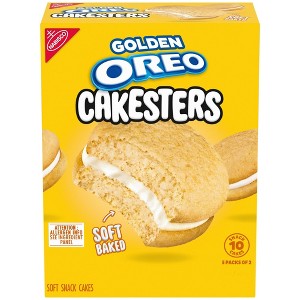 OREO Golden Cakesters Soft Snack Cakes, 5 - 2.02 oz (Pack of 4) - 1 of 1