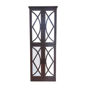 Bella Depot 68-Inch Tall Shoe Wooden Cabinet with Doors, 8-Tier  with Adjustable Shelves - 1 of 4