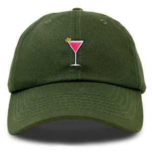 Dalix Cosmo Embroidered Cap Cotton Cosmopolitan Baseball Cute Cool Dad Hat Womens - 1 of 4