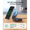 INIU MagPro Pad & Stand Qi2 15W Magnetic Wireless Charger - Black - 4 of 4