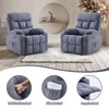 Lirago Oversized Recliner Chair for Living Room Bedroom Large Tall Adults 350 lbs Weight Capacity Swivel Rocker Recliner 3 Modes Easy Assembly - 4 of 4