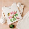 Simply Sage Market Fiesta Coquette Collage Lightweight Garment Dyed Sweatshirt - 3 of 4