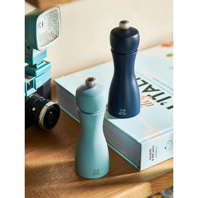 Peugeot Tahiti Duo Air Blue Beech Wood Salt and Pepper Mills
