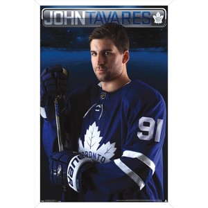 Trends International NHL Toronto Maple Leafs - John Tavares 18 Framed Wall Poster Prints - 1 of 4