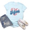 Simply Sage Market Women's Baseball Mom Heart Short Sleeve Graphic Tee - 3 of 4