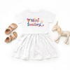 The Juniper Shop Mini Smiley Icons Unicorn Toddler Dress - 3 of 4