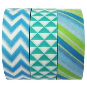 Wrapables Floating Iceberg Japanese Washi Masking Tape (Set of 3) - 1 of 3