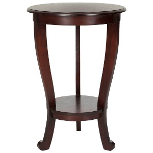 Bette Accent Table - Cherry - Safavieh , Red