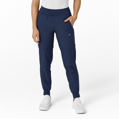 Wink W123 Women's Comfort Waist Cargo Jogger Scrub Pant