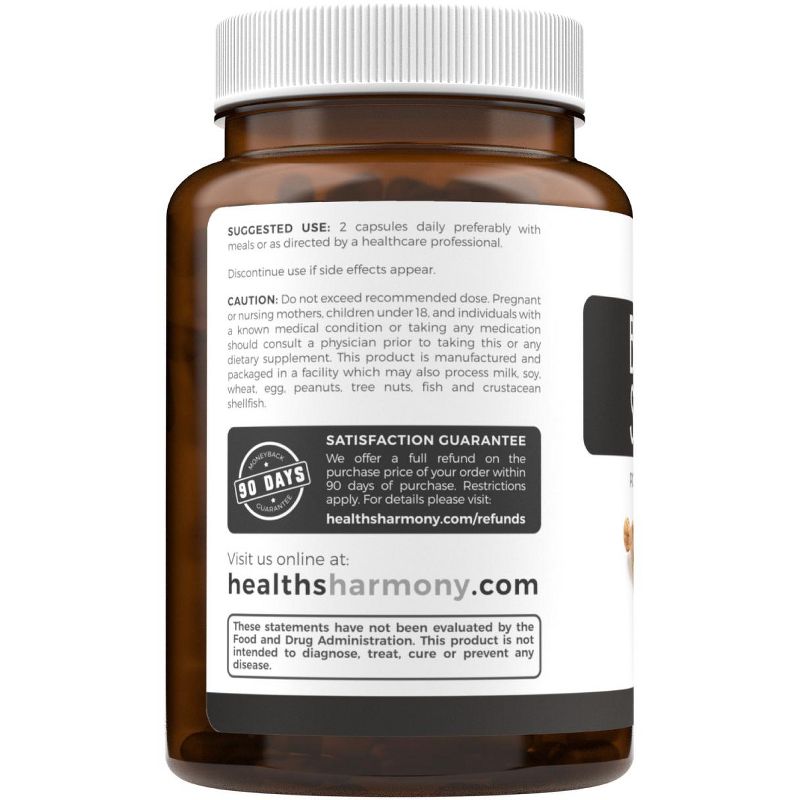 Black Seed Oil Capsules, Hair, Skin & Metabolism Support, Supports Weight Loss, Health's Harmony, 60, 120 & 180ct, 4 of 11
