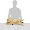 LotFancy Large Dog Stuffed Animals Plush, 21" Golden Retriever Plush Toys for Kids, Pets, Girls - 4 of 4