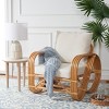 Beia Accent Chair W/ Cushion - ACH6521A - White/Natural - Safavieh - 2 of 4