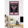 Trends International MLS Inter Miami CF - Logo 25 Framed Wall Poster Prints - 2 of 4