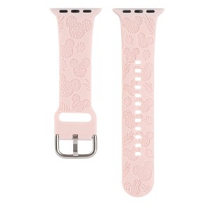 HTUTWOO Cartoon Engraved Apple Watch Band, Cute Soft Sport Silicone Strap 38/40/41/42/44/45/49mm for iWatch Series 10 9 8 7 6 5 4 3 2 1 SE Ultra - 1 of 4