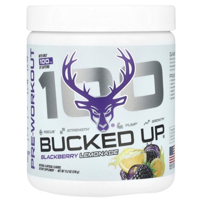 Bucked Up 100, Pre-Workout, Blackberry Lemonade, 11.2 oz (318 g)